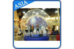 China Human Inflatable Bubble Tent Xmas Inflatable Snow Globe EN - 71 supplier