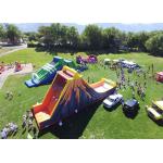 New Design Inflatable Race Slide for 5K Bouncer Obstacle Challenges Run for sale