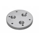 CNC Precision Fabrication Zinc Plated CNC Stainless Steel CNC Machine Wheel Parts for sale