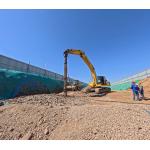 1200 Kg Hydraulic Vibroflot Ultimate Solution for Soil Improvement at 43 Hz Frequency for sale