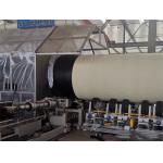 Turnkey Project Polyurethane Spraying Foam Preinsulated Steel Pipe Making Machine With Pressure Air Type Principle for sale