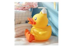 China B.Duck PVC Plastic Toys , Cartoon Yellow Duck Soap Dispenser OEM ODM supplier