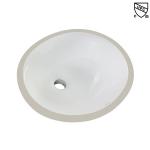 Classic Rectangle Imported Wash Basin Master Bath Undermount Sink for sale