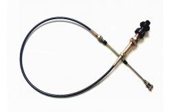China Black Push Pull Cable Parts Micro Adjust Control Heads For Regulating Valve supplier