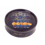 340g Biscuit Tin Container Offset Printing Large Empty Cookie Tins for sale