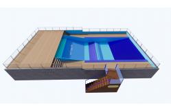 China Children And Adults Artificial Surf Wave Machine ODM Flow Rider Surf Machine supplier
