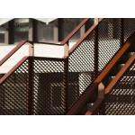 40 X 80mm Expanded Steel Mesh Sheet / Galvanised Steel Walkway Grating Customized