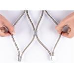60mm*60mm Hole Size 3.0mm Wire Diameter Stainless Steel Rope Mesh For Safety Protection for sale