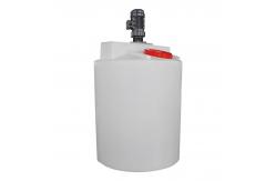 China High Quality PE Plastic 200L Dosing tank with Mixer supplier