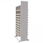 Acrylic Makeup Display Racks For Cosmetics Holder Stand Cabinet Boutiques Retail for sale
