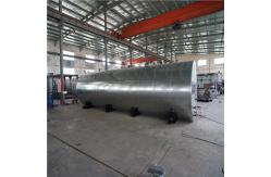 China Q235B Steel Cuboid Shape Asphalt Heating Tank Heating By External Thermal Oil Boiler supplier