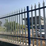 Hot Dipped PVC Coated Europe Palisade Fence for Outdoor for sale