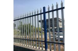 China Height 1.5m-2.8m Galvanized Palisade Security Fencing Anti Rust supplier