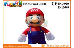 China PVC Coated Nylon 3 - 8m Advertising Inflatables Mario Model / Inflatable Cartoon Characters supplier