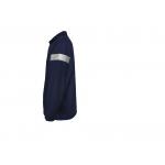 240GSM Reflective Work Jacket CVC 60% Cotton 40% Polyester Two Contrast Pockets