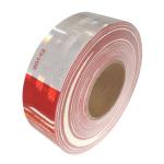 White And Red Clear Reflective Tape On Truck Mud Flaps 50mmx45.72m for sale