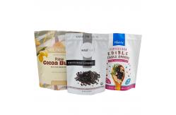 China Customized Edible Packaging Stand Up Pouch Bag With Zipper Smell Proof supplier