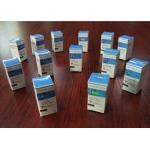 10 Ml Paper Pharmaceutical Packaging Box CMYK Color With Hologram Logo Effect for sale