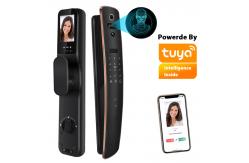 China 3D Face Digital Tuya Smart Lock RFID Fingerprint Access Control Aluminum Alloy supplier