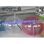 Colorful 0.9mm PVC Clear Sphereing Inflatable Water Walking Ball For Entertainment for sale
