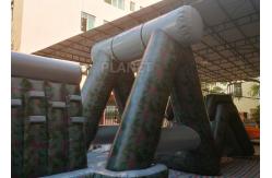 China Giant Inflatable Obstacle Course 0.55 Mm PVC Tarpaulin For Entertainment supplier