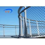 Spiral Strand Flexible Metal Netting Polished Finished For Architectural for sale