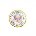 3D Embroidery Custom Air Force Patches , 2.5'' Adhesive Clothing Patches