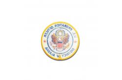 China 3D Embroidery Custom Air Force Patches , 2.5'' Adhesive Clothing Patches supplier