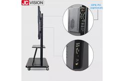 China JCVISION Conference LCD Smart Interactive Whiteboard Anti Glare Glass Eshare I7 Video supplier