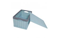 China Thickened PP Plastic Collapsible Stackable Storage Bins Dustproof Reusable supplier