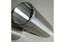 China High Quality V Wedge Wire Screen 200 Micron Johnson Strainer Screen Pipe supplier