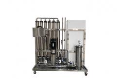 China SS304 Hospital Single Pass RO System Water Treatment Plant 1500 Liter Per Hour supplier