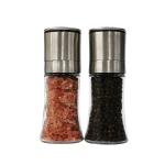 Stainless Steel Spice 129mm 151g 80ml Salt Pepper Grinder for sale