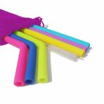 FDA Approved 25cm Long Folding Silicone Straws