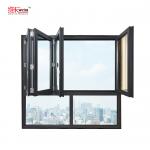 Aluminium Folding Double Glazed Bifold Windows Hurricane Proof Custom