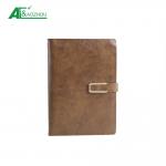 Embossed Logo Ring Binder Organizer Customized Size Magnetic Flap Opening for sale