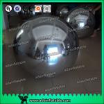 Wedding Stage Christmas Decoration Inflatable Mirror Balls Large Gold / Silver for sale