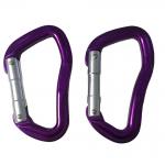 Quick Link Aluminum Snap Hook Carabiner Hook Colorful for sale