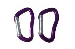 China Quick Link Aluminum Snap Hook Carabiner Hook Colorful supplier