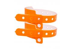 China Customized Irregular Shape PVC Wristbands for Events supplier