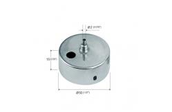 China Base Ceiling Metal Plate For Led Panel Light Hanging Systems Galvanized YW86280 supplier