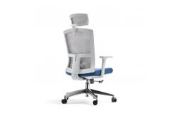 China High Back Staff Task Computer Desk Chair Polyurethane Mesh Seat Office Chair supplier
