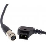 Copper Conductor D Tap Male Coiled 12 Pin Hirose Power Cable for sale