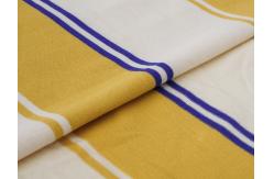 China Smooth Skin - Friendly Striped Knit Fabric For T-Shirt supplier