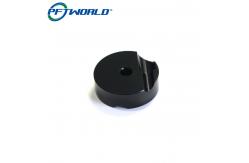 China Custom Turned Aluminum Precision Black Anodized CNC Machining supplier
