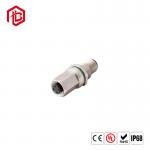 2 3 4 Pin Waterproof M12 Circular Cable Connector Male Female Plug