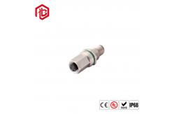 China 2 3 4 Pin Waterproof M12 Circular Cable Connector Male Female Plug supplier