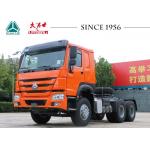 HOWO 6X4 Tractor Truck With 420 Hp Euro II Engine RHD For Africa for sale