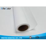 Waterproof Matte Polyester Solvent Canvas Rolls For Roland / Mimaki / Mutoh Printers