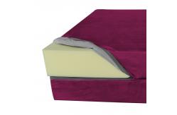 China Durable Flexible Seating Velvet Fabric Configurable Play Couch Set supplier
